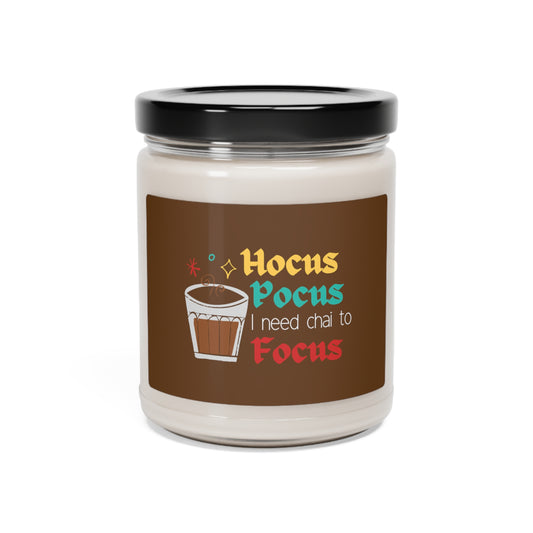 Hocus Pocus I Need Chai To Focus Soy Candle, 9oz