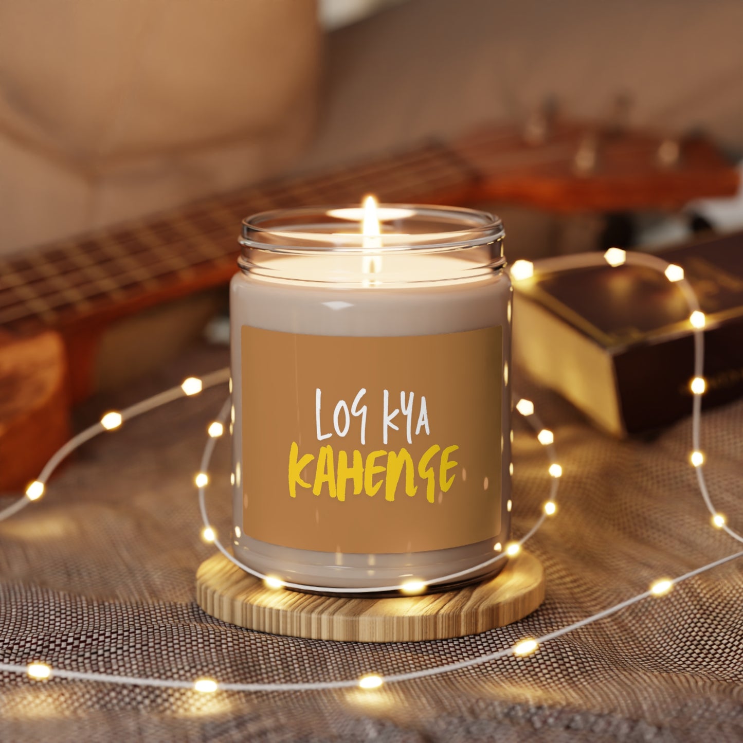 Log Kya Kahenge Soy Candle, 9oz