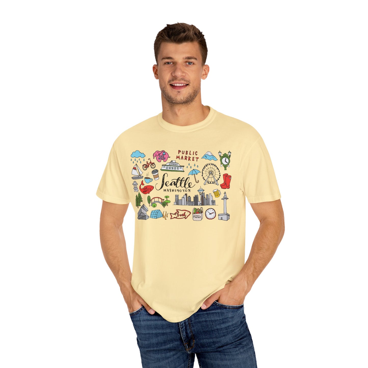 Seattle Illustrated T-Shirt