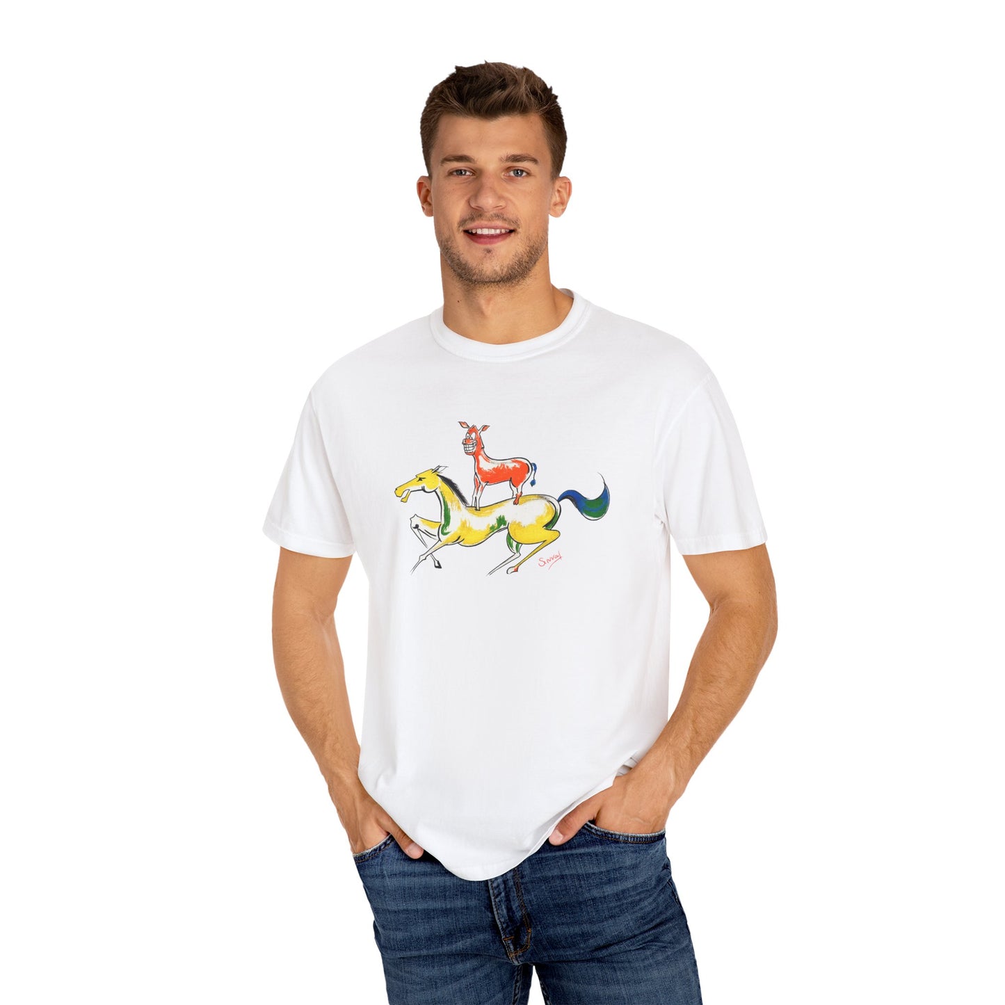 Majnu Bhai Painting Tee
