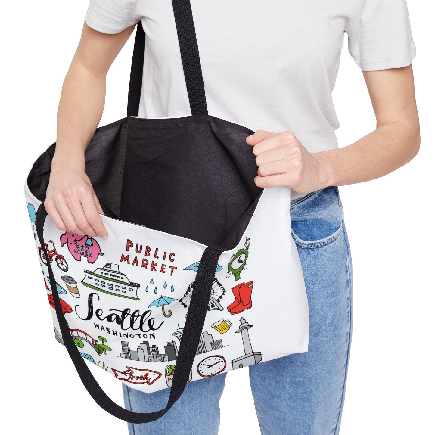 Seattle Weekender Tote Bag