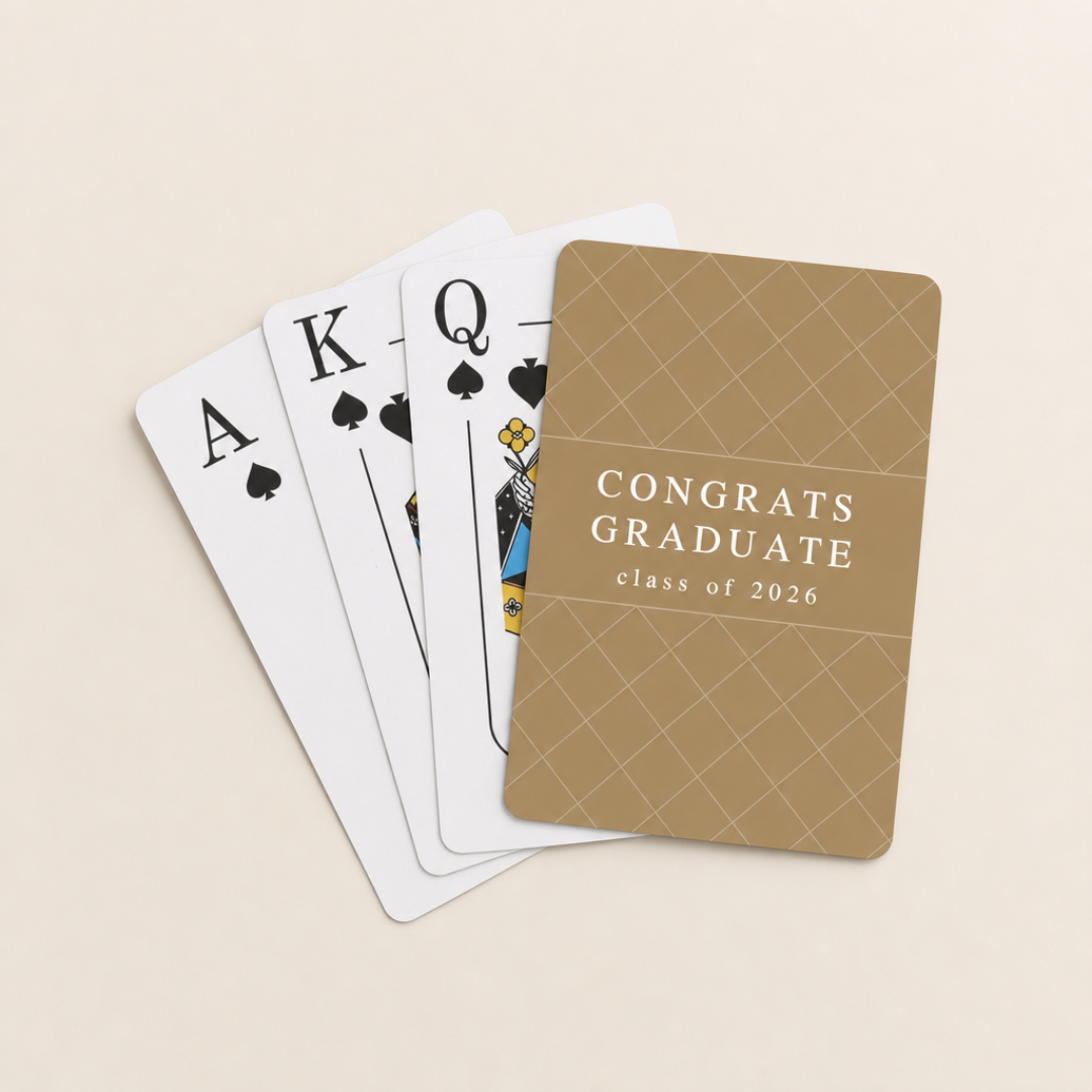 Custom Graduation Playing Cards