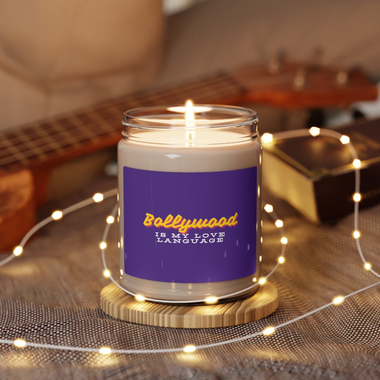 Bollywood Is My Love Language Soy Candle, 9oz