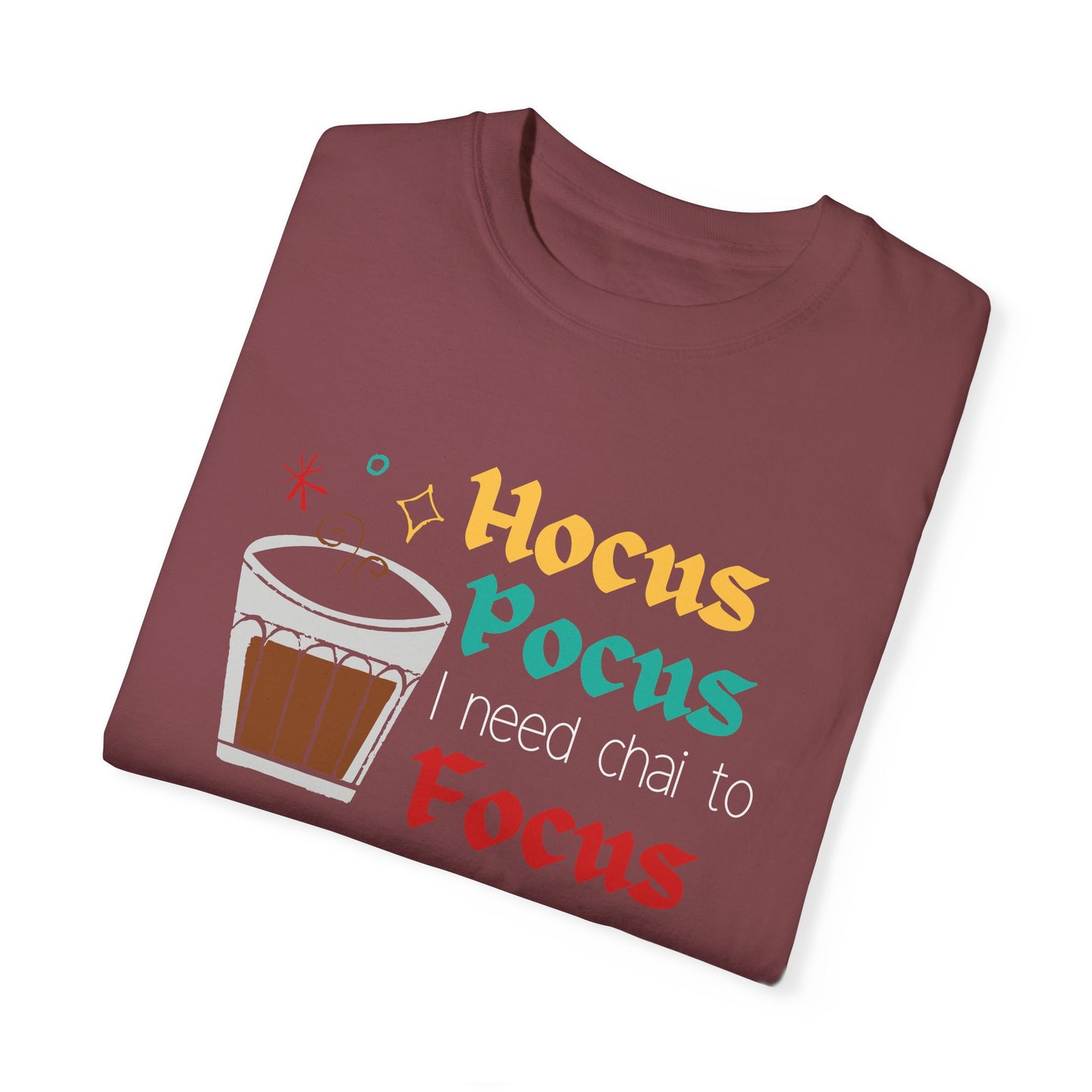 Hocus Pocus I Need Chai To Focus T-Shirt