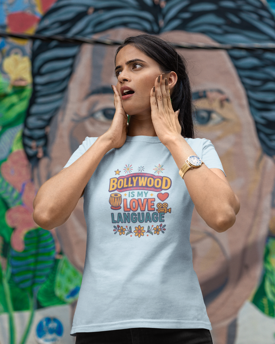 Bollywood Is My Love Language Tee