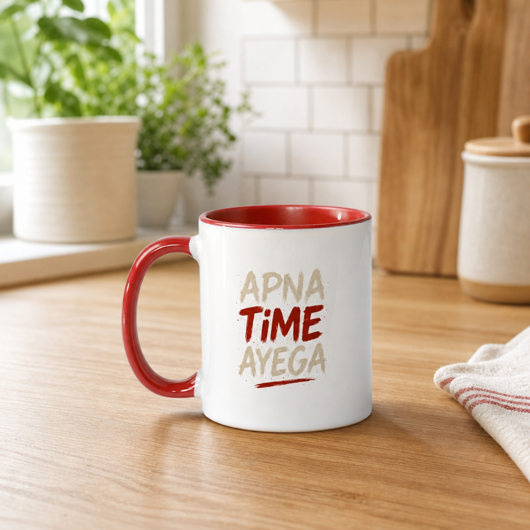 Apna Time Ayega Ceramic Mug - SD Exclusive