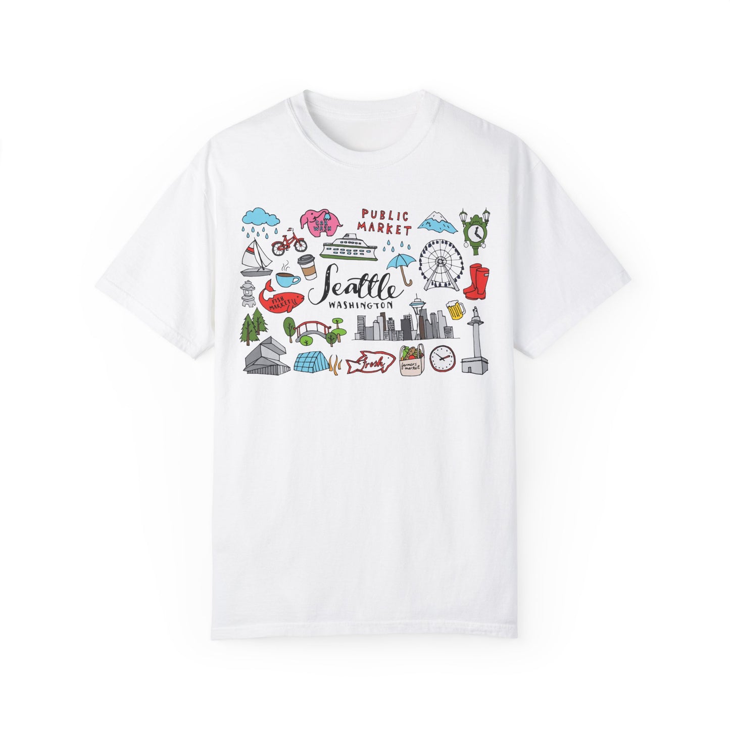 Seattle Illustrated T-Shirt