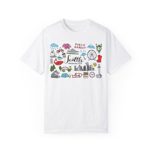 Seattle Illustrated T-Shirt