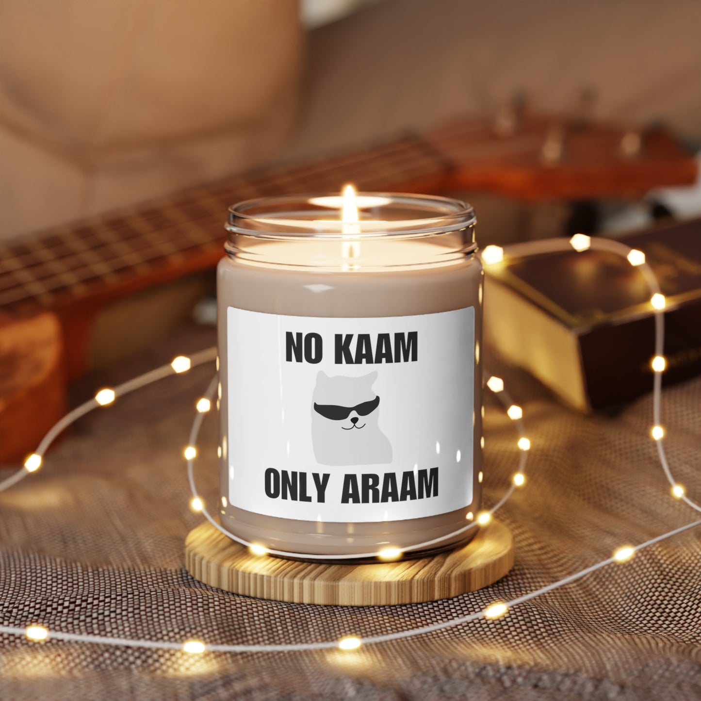 No Kaam Only Araam Soy Candle, 9oz