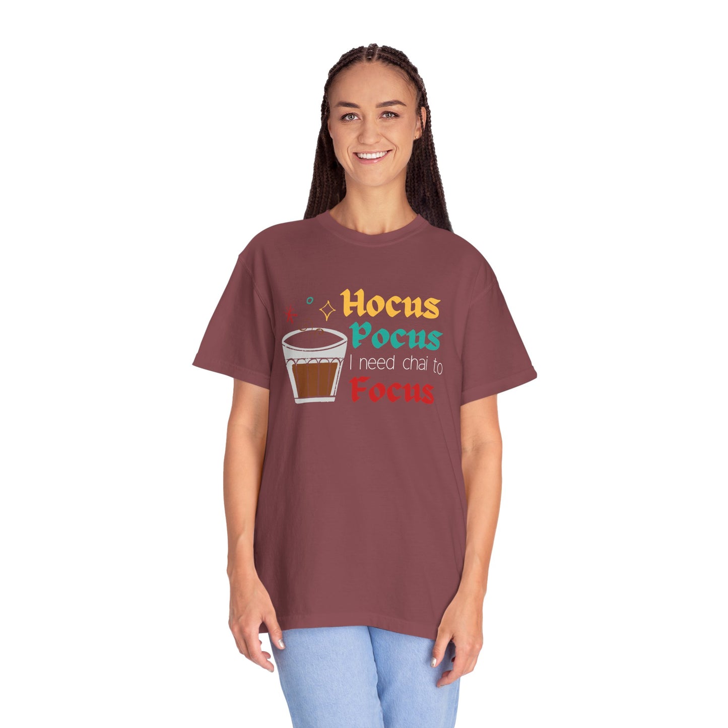 Hocus Pocus I Need Chai To Focus T-Shirt