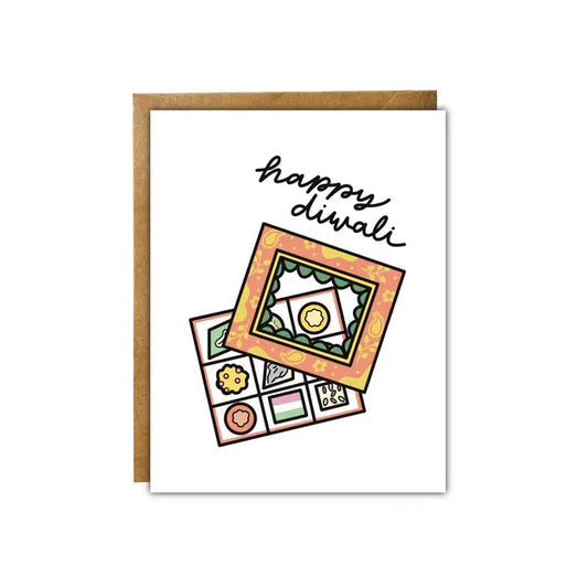 Happy Diwali - Indian Sweets Greeting Card