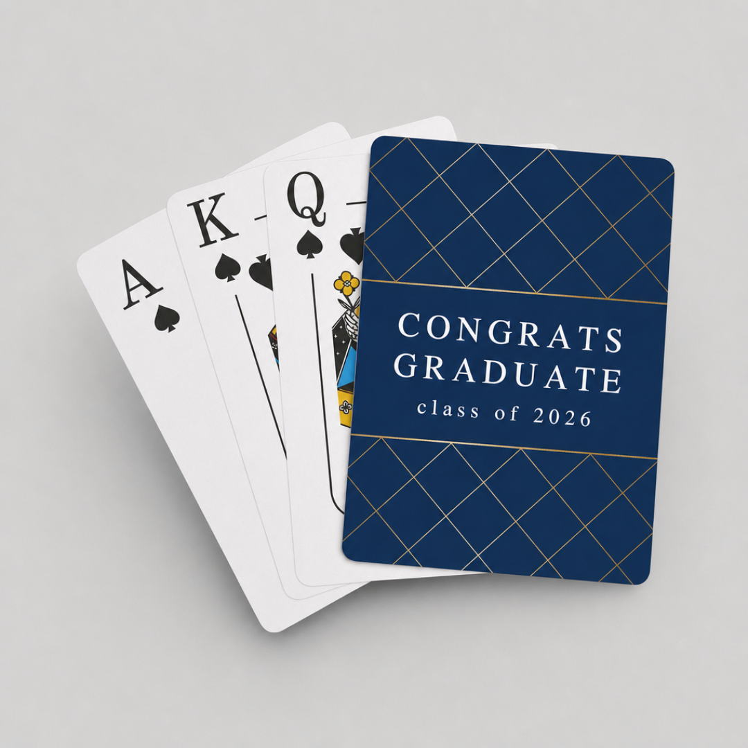 Custom Graduation Playing Cards