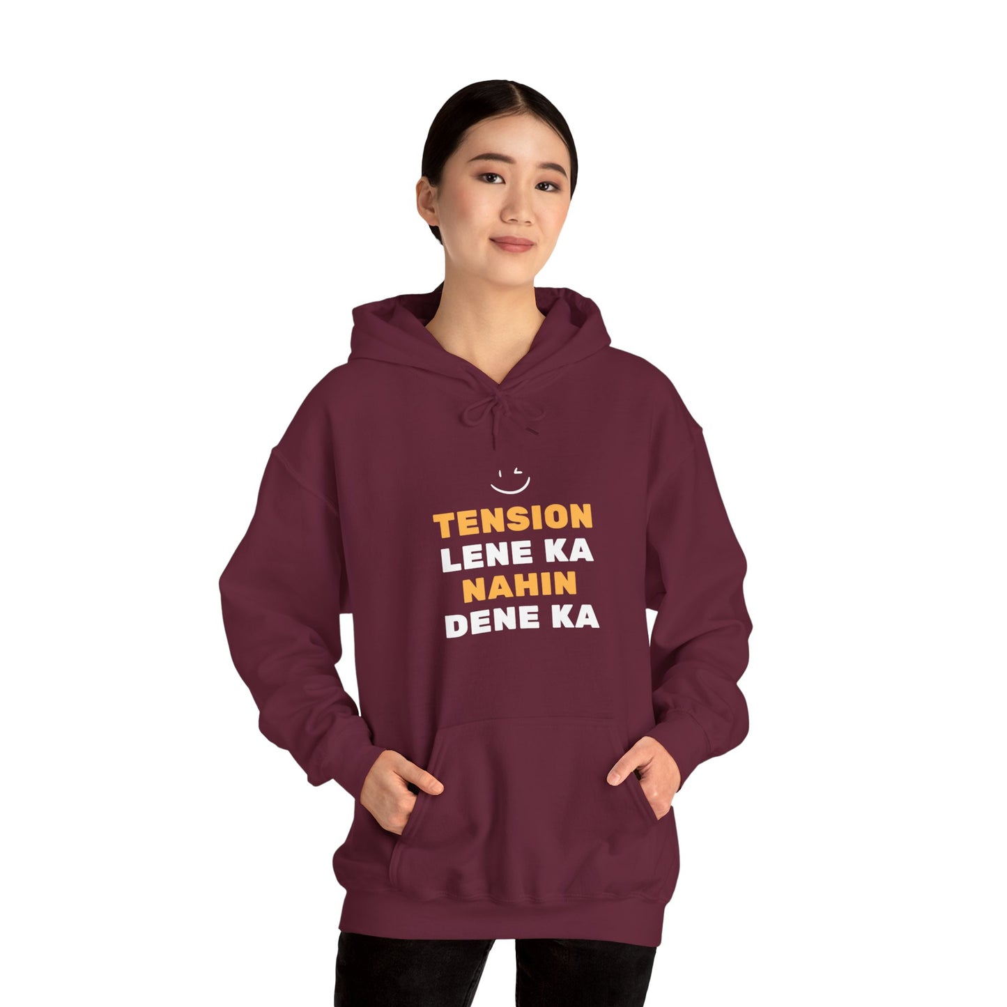 Tension Lene Ka Nahin Dene Ka Hoodie