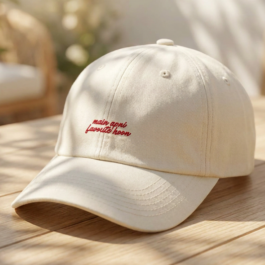 “Main Apni Favourite Hoon” Baseball Cap - SD Exclusive
