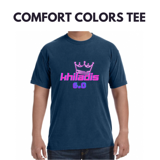 Khiladis 6.0 Comfort Colors Tee - Midnight Navy
