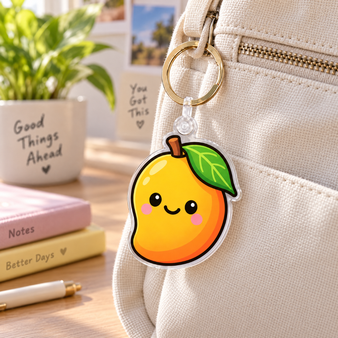 Mango Acrylic Keychain – SD Exclusive