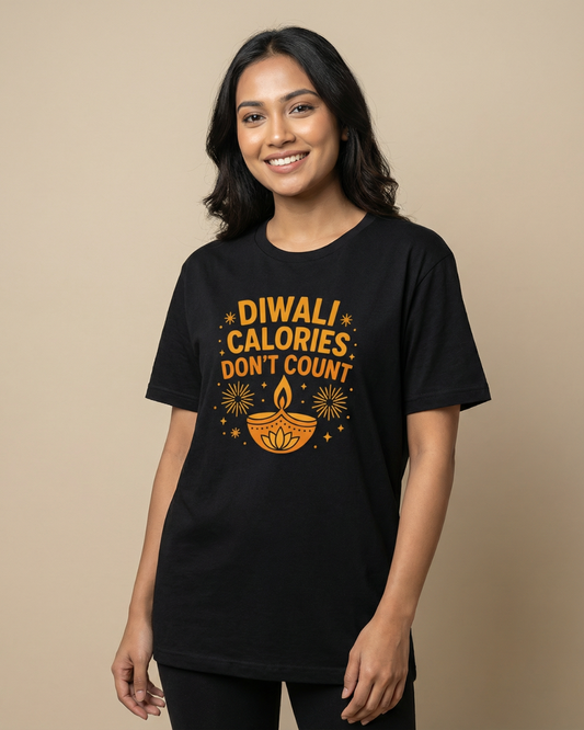 Diwali Calories Don’t Count Tee