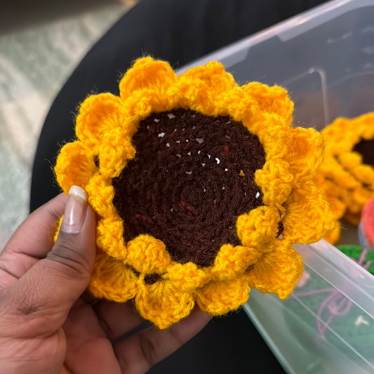CraftTunnel Sunflower Coasters Set of 4