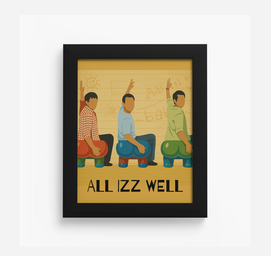 “All Izz Well” 8x10 Framed Print