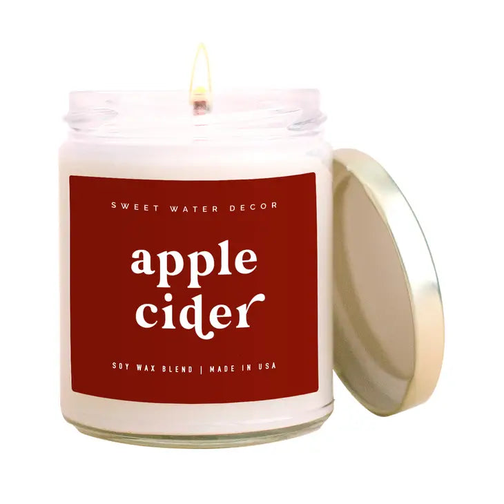 Apple Cider 9 oz Soy Candle