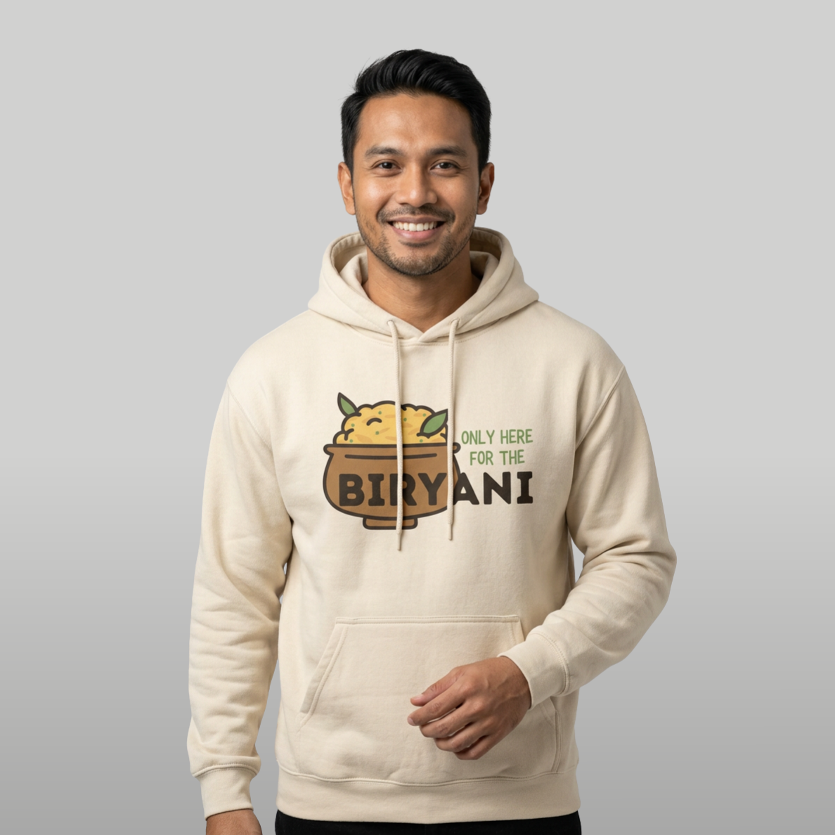 Only Here For The Biryani Hoodie