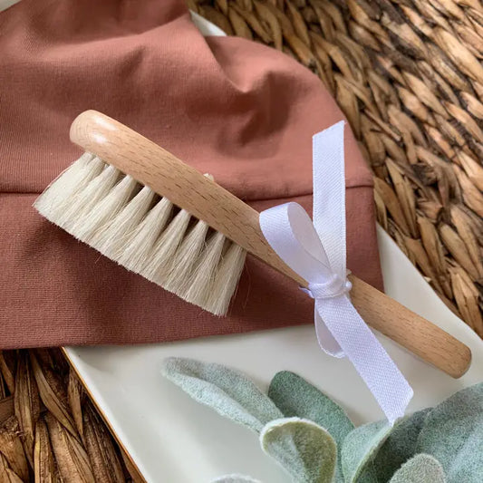 Goat Hair Baby Brush