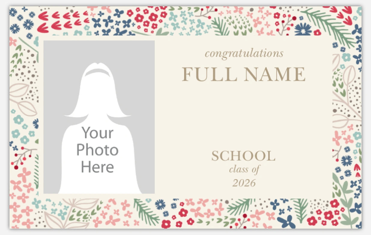 Custom Graduation Vinyl Banner