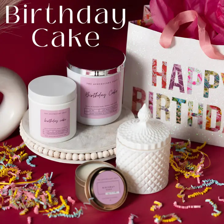 Birthday Cake Soy Wax Candles