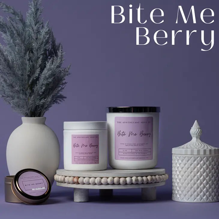 Bite Me Berry Soy Wax Candles