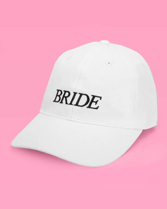 Bride Baseball Hat - Embroidered Cotton Hat