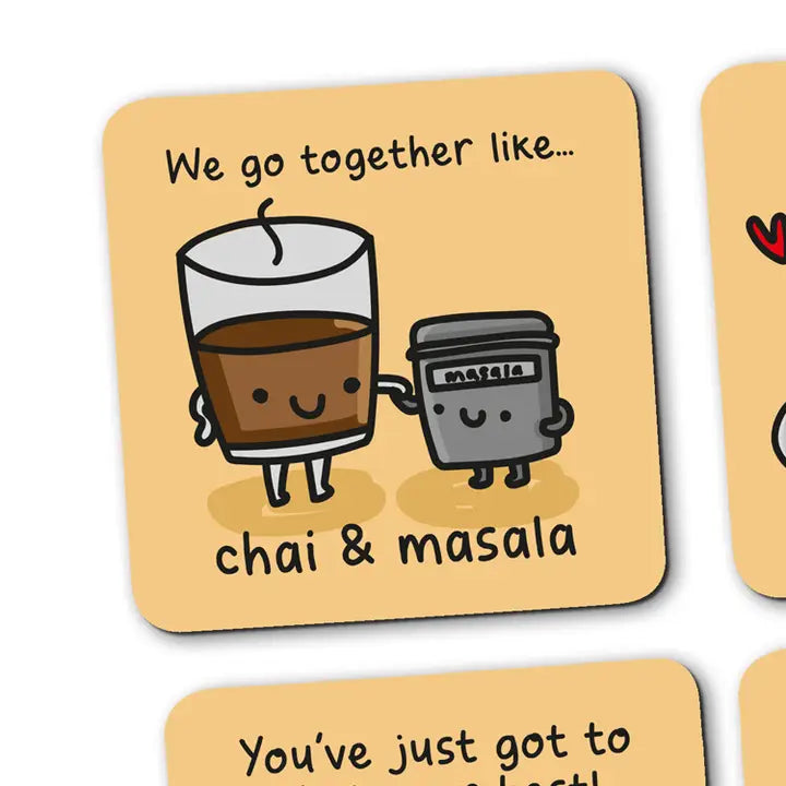 Chai & Masala Coaster