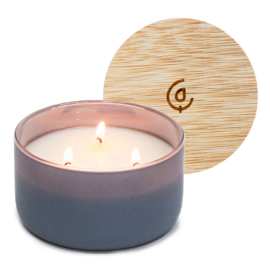 Charcoal + Sandalwood - Resilience Series 3 Wick Soy Candle