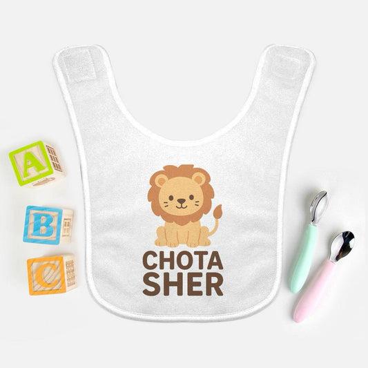 "Chota Sher" Baby Bib