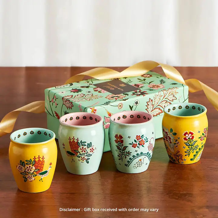 Chumbak Jaipur Gardens Kulhad Set of 4