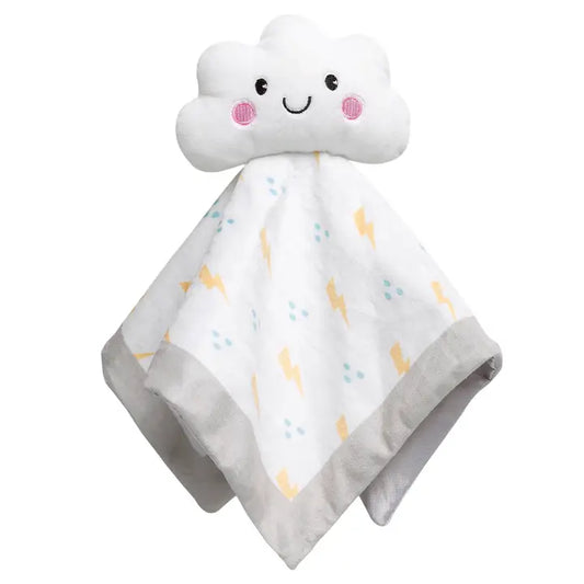 Cloud Baby Lovey Blanket, White