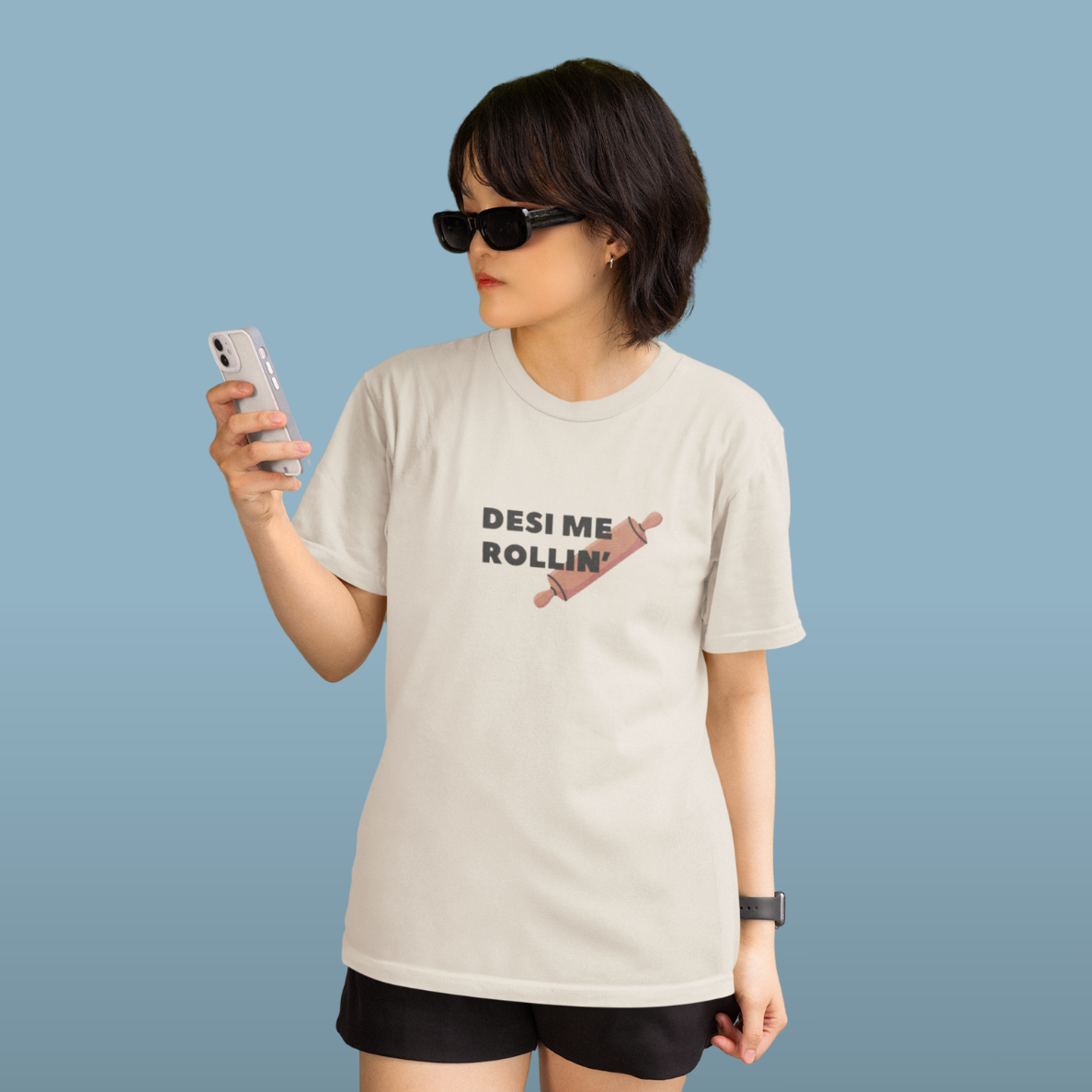 Desi Me Rollin' (Pin) Tee