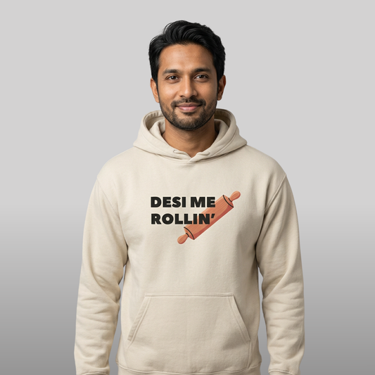 Desi Me Rollin' (Pin) Hoodie
