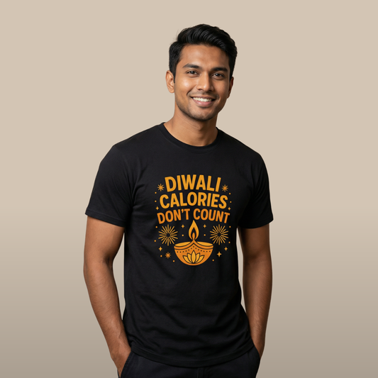Diwali Calories Don’t Count Tee