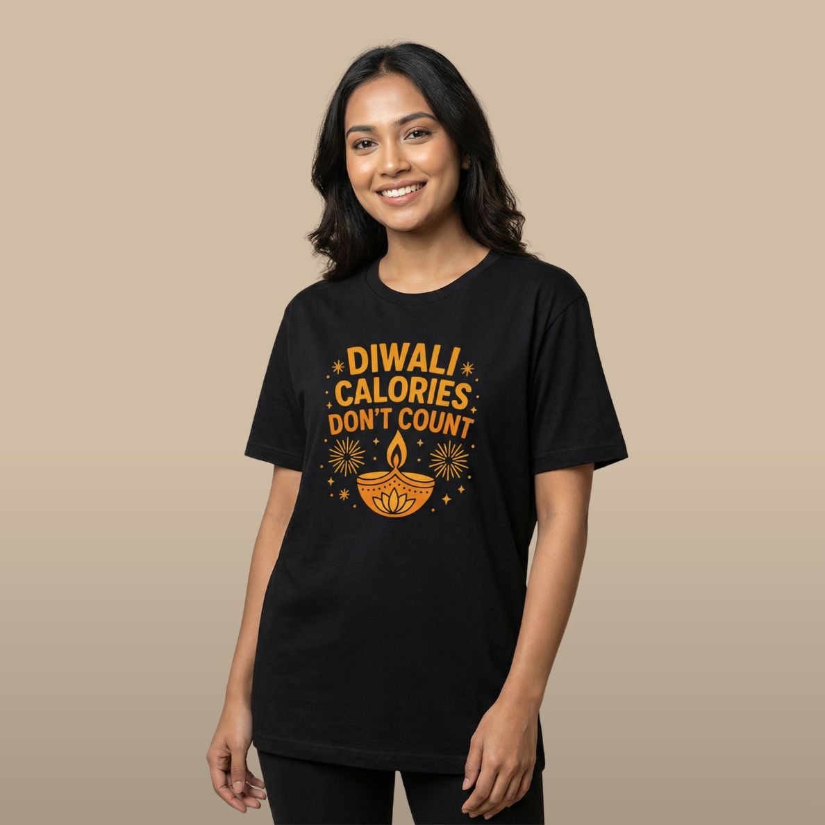 Diwali Calories Don’t Count Tee