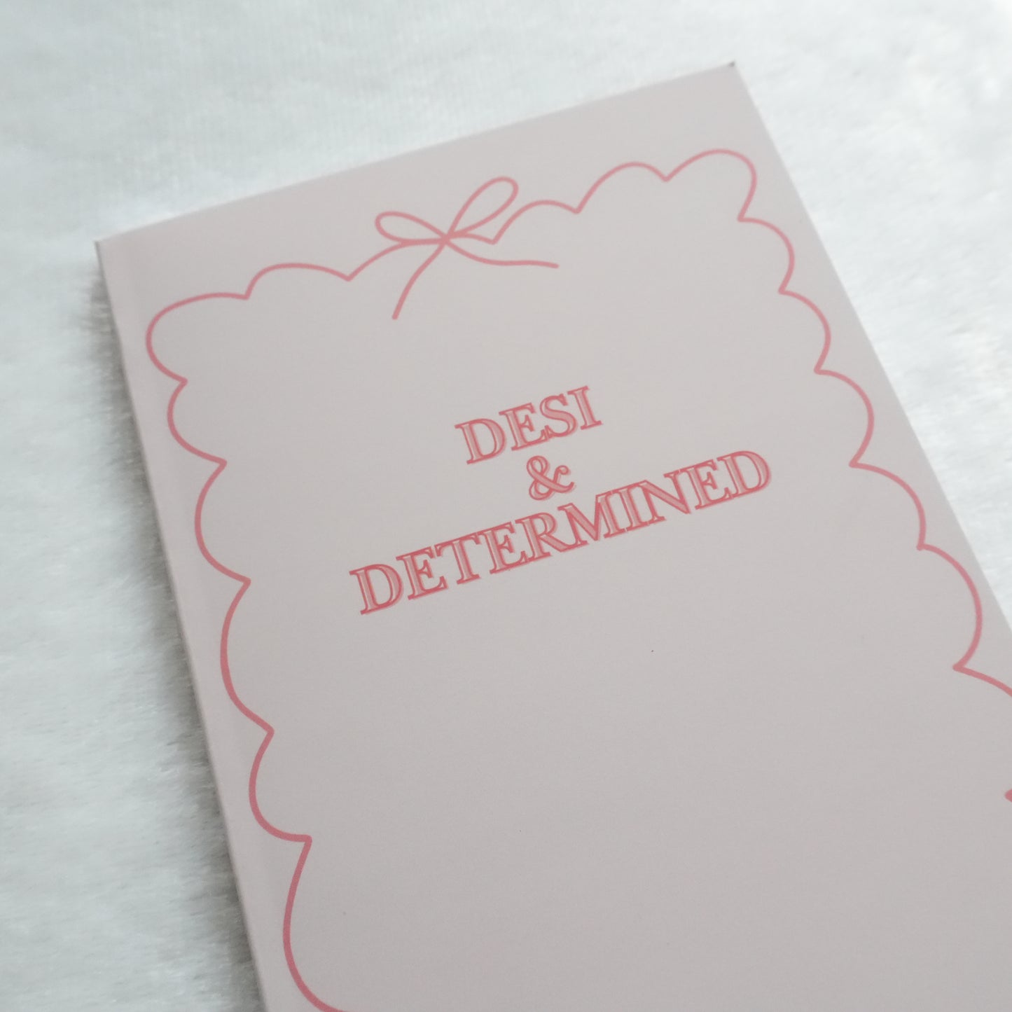 Desi & Determined Weekly Planner