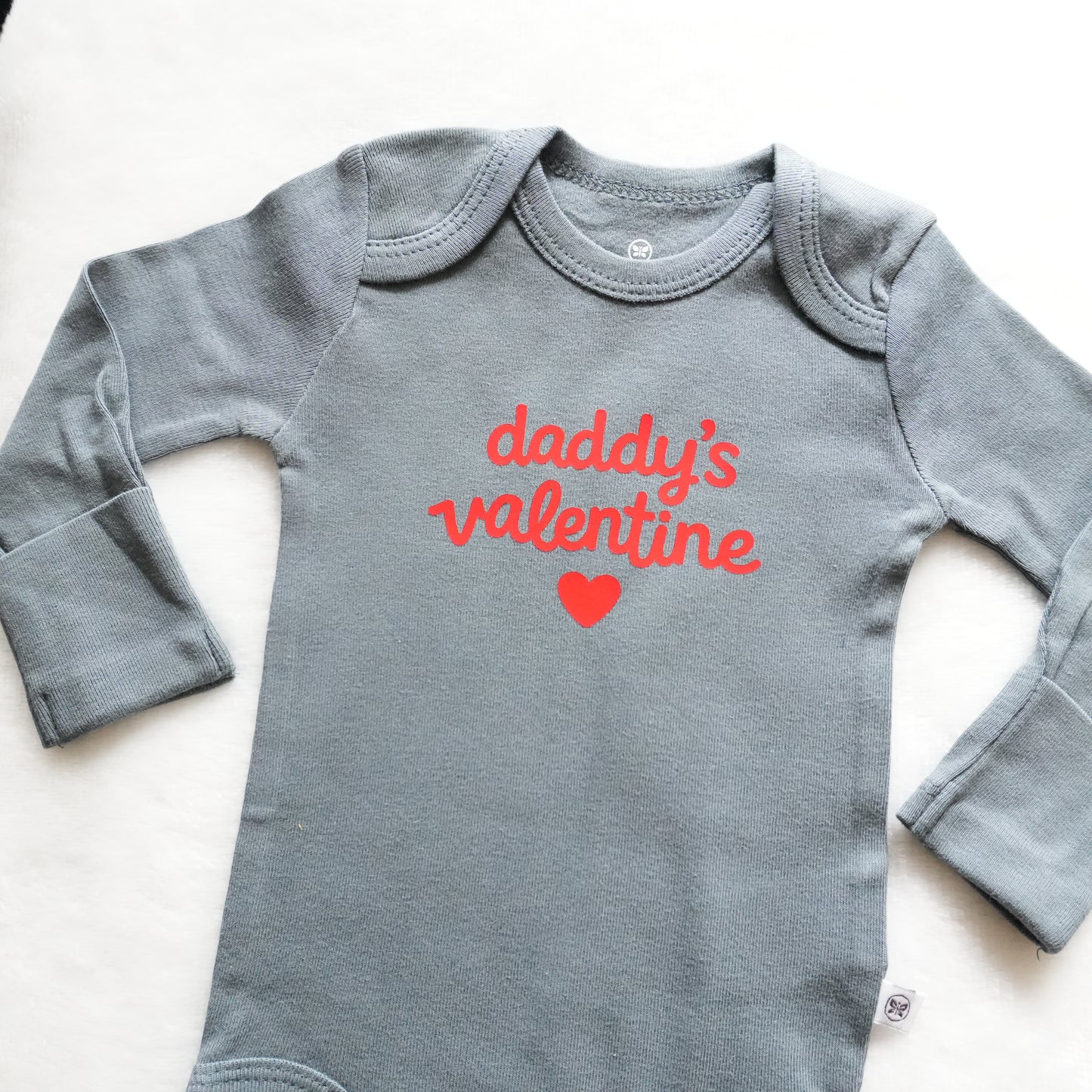 Daddy's Valentine Baby Onesie (0-3 mo)