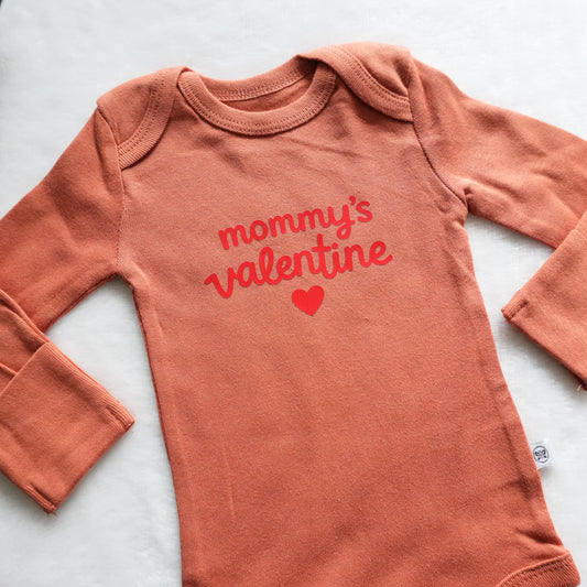 Mommy's Valentine Baby Onesie (0-3 mo)