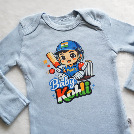 Baby Kohli Baby Onesie (0-3 mo)