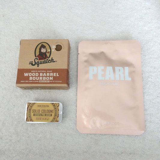 Smooth Operator Men’s Gift Set – Bourbon Soap + Pearl Mask + Cedar & Pine Cologne