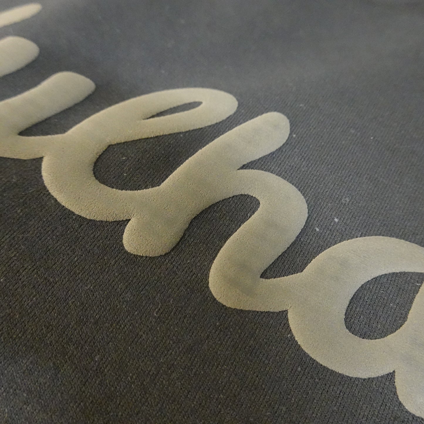 DULHA Puff Print Crewneck