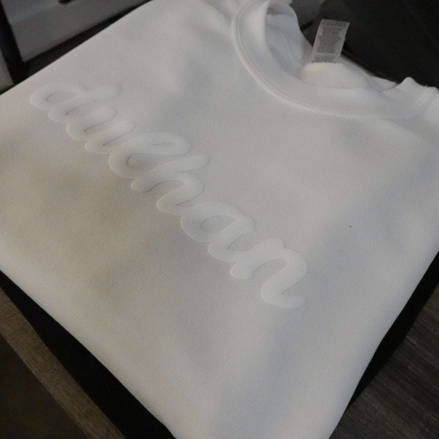 DULHAN Puff Print Crewneck