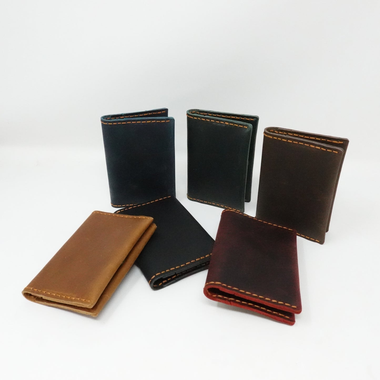 Genuine Leather Slim Card Case Wallet