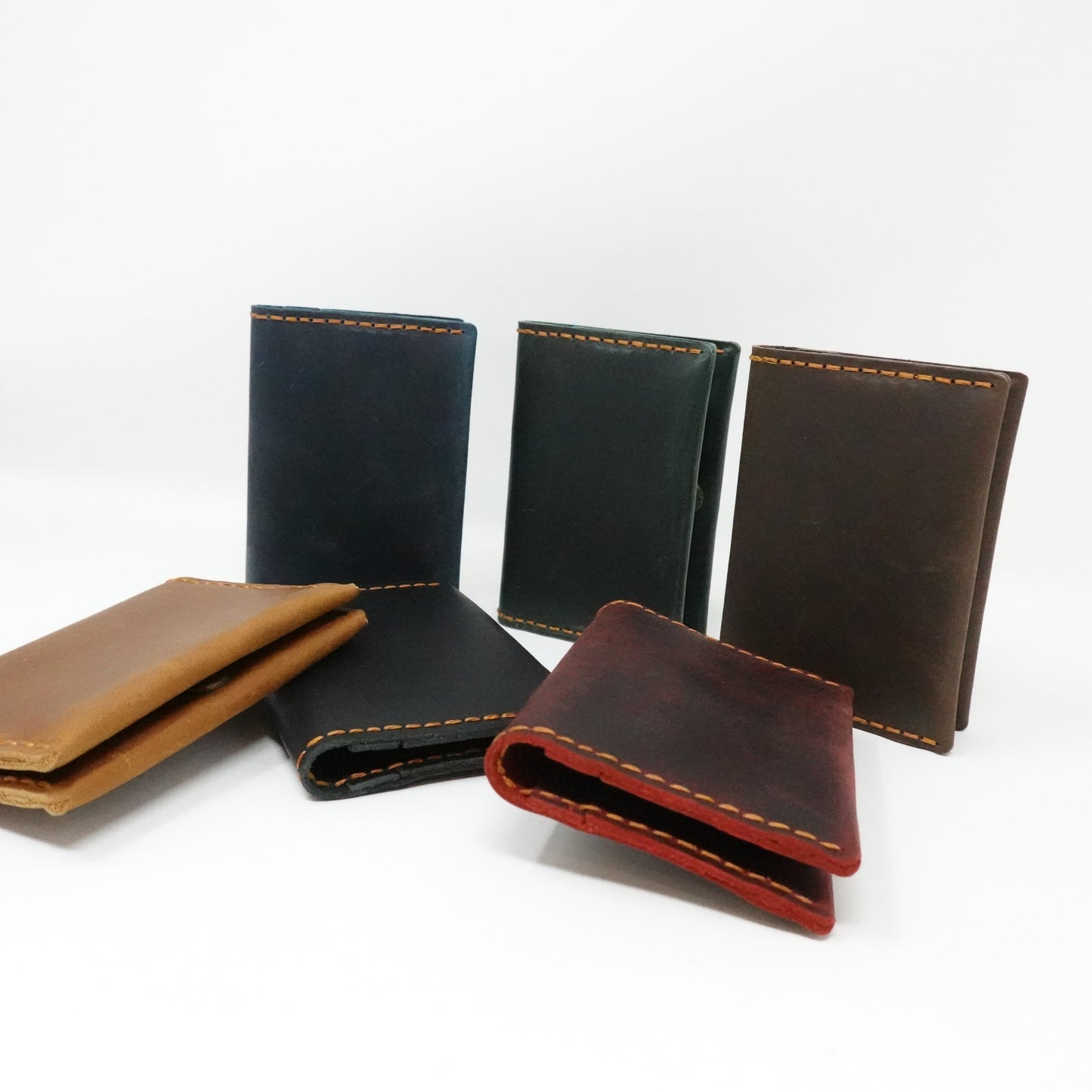 Genuine Leather Slim Card Case Wallet