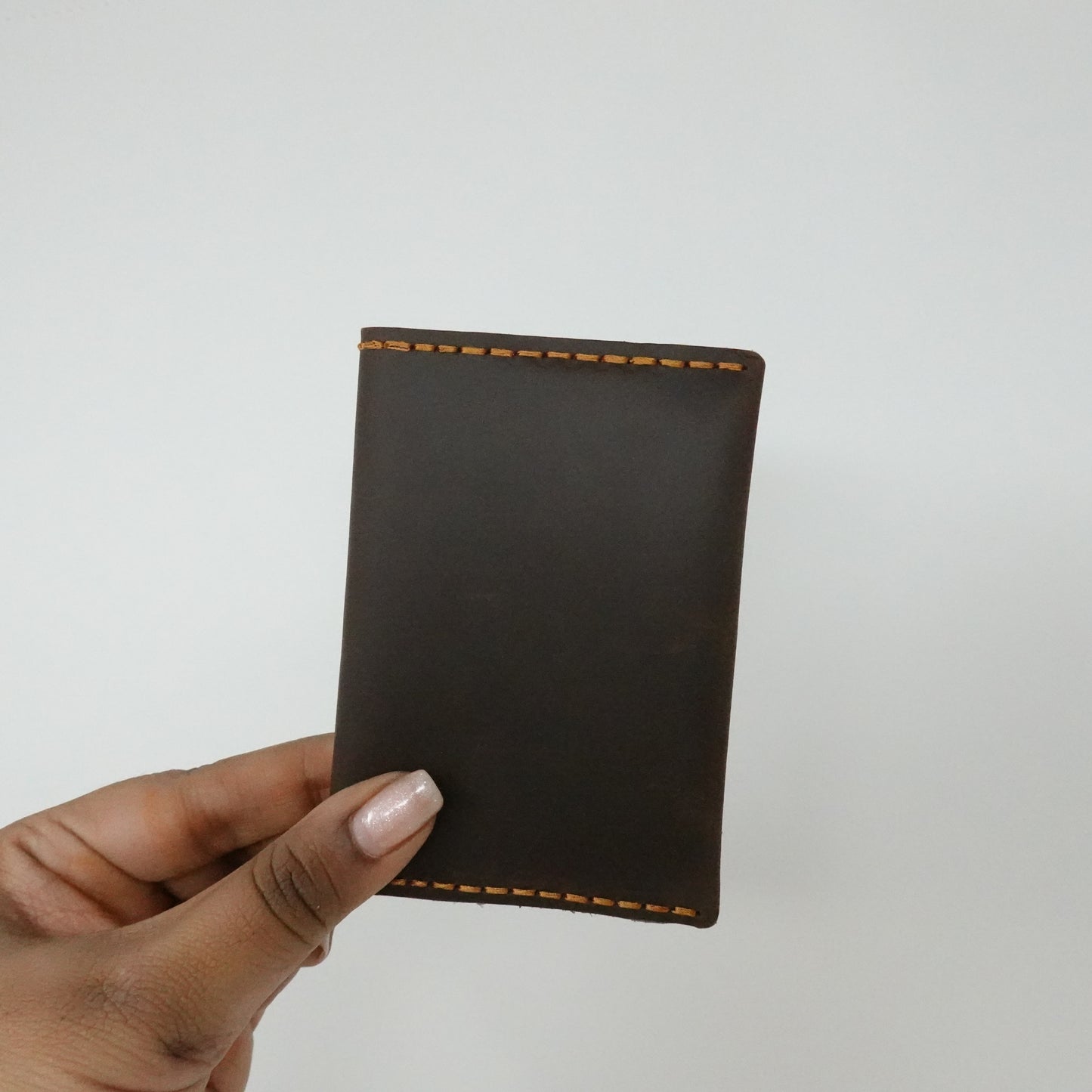 Genuine Leather Slim Card Case Wallet