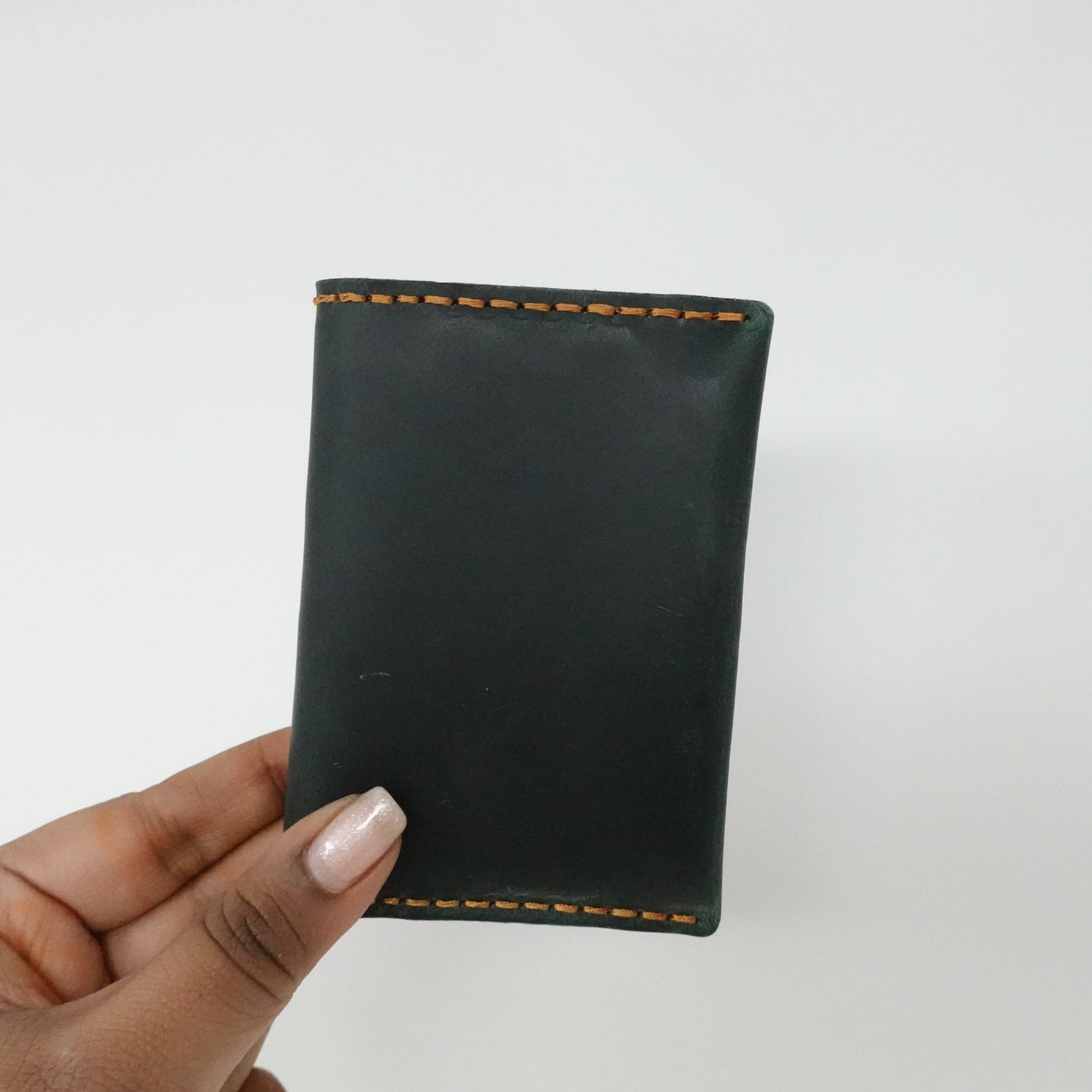 Genuine Leather Slim Card Case Wallet